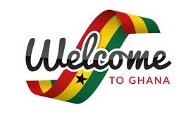 Welcome to Ghana Logo