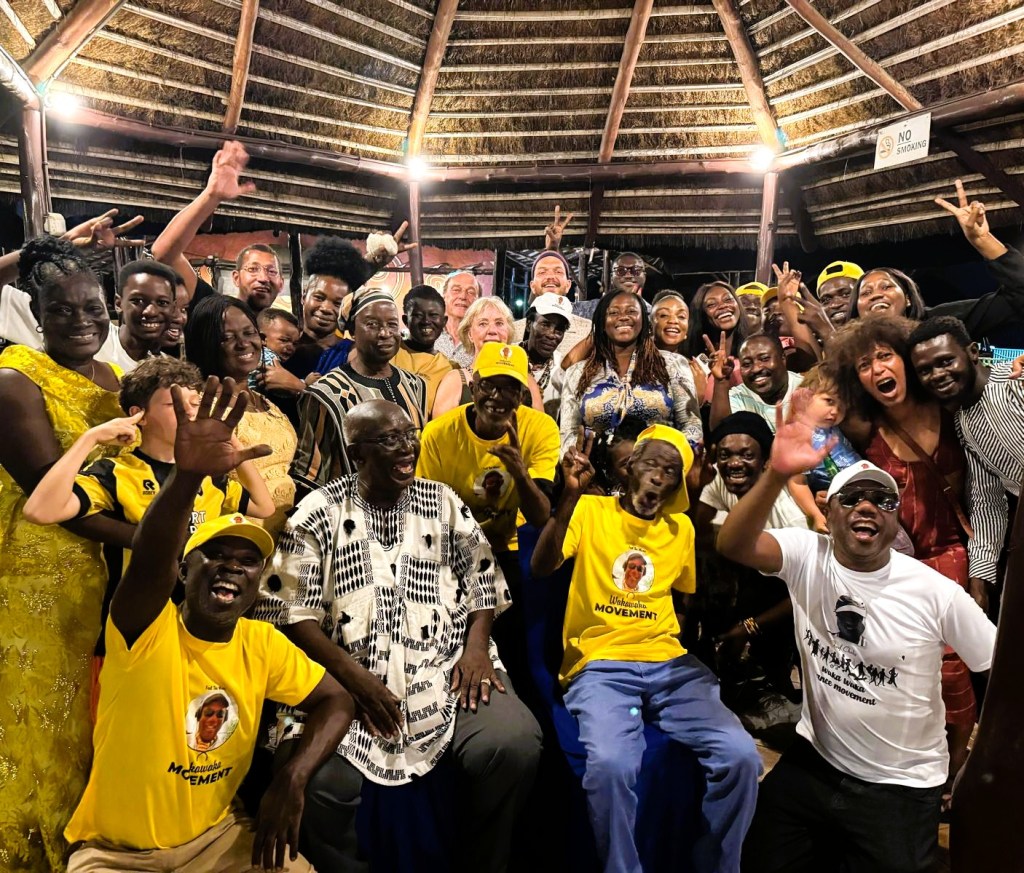 Wakawaka Orchestra playing at La Palm Hotel party celebration